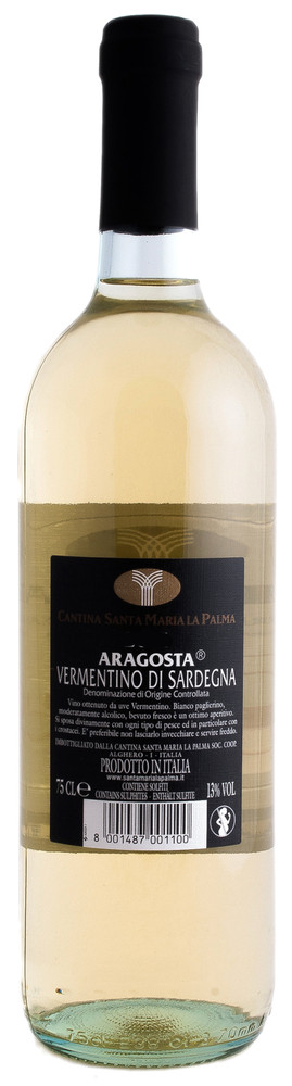 Vermentino Di Sardegna Doc Aragosta - Foto 2