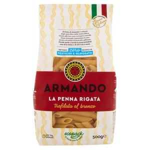 Pasta Penna Rigata Zero Residui Di Pesticidi Armando - Foto 1