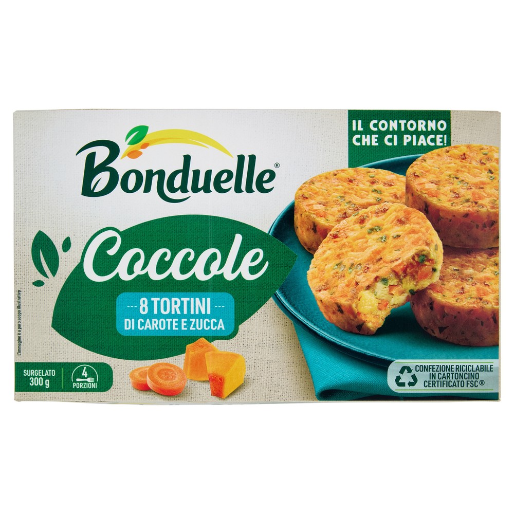 Coccole Zucca E Carote Bonduelle - Foto 1