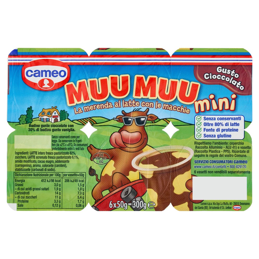 Muu Muu Mini Cioccolato Senza Conservanti E Glutine Muu Muu - Foto 1