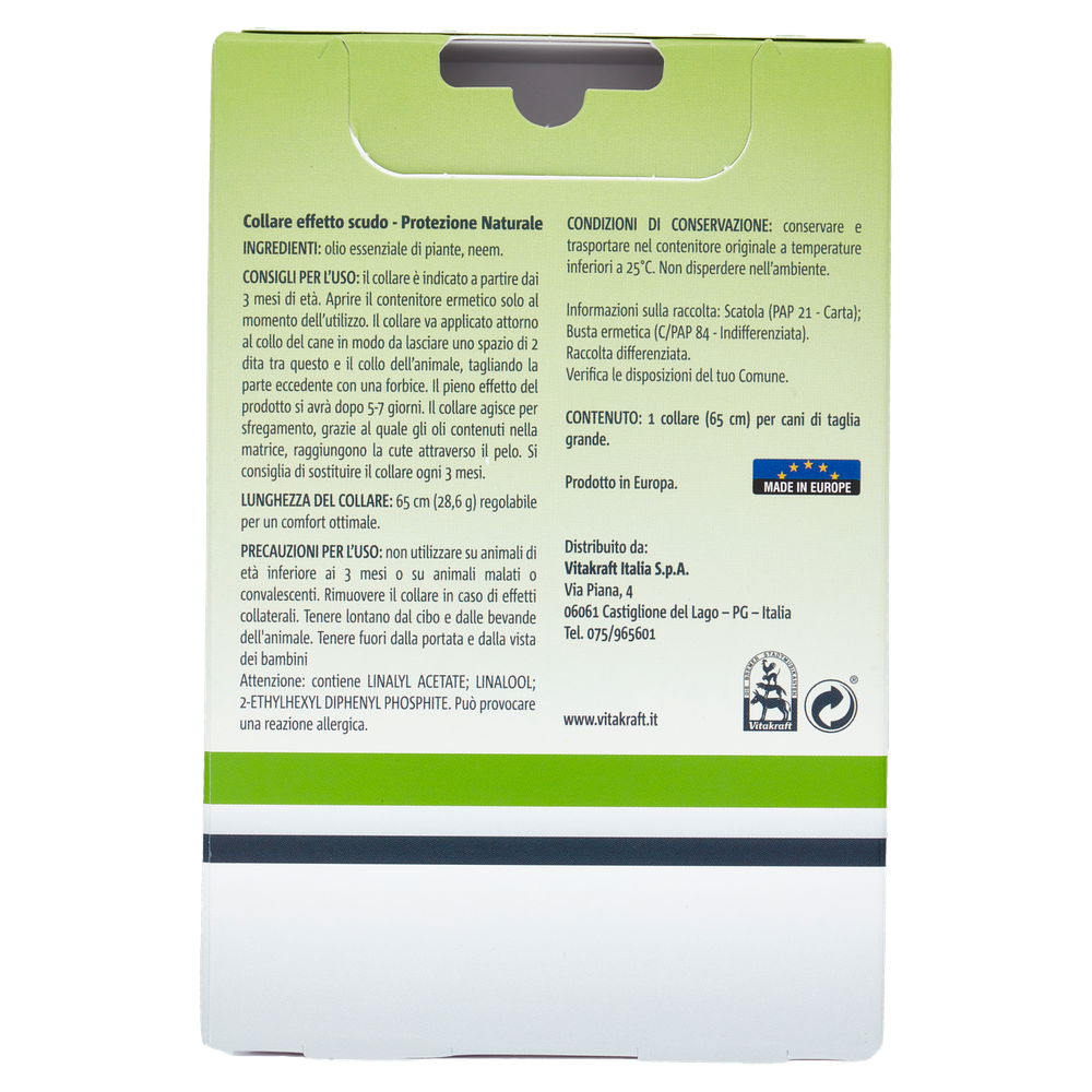 Collare Naturale Per Cane Taglia L Vitakraft - Foto 3