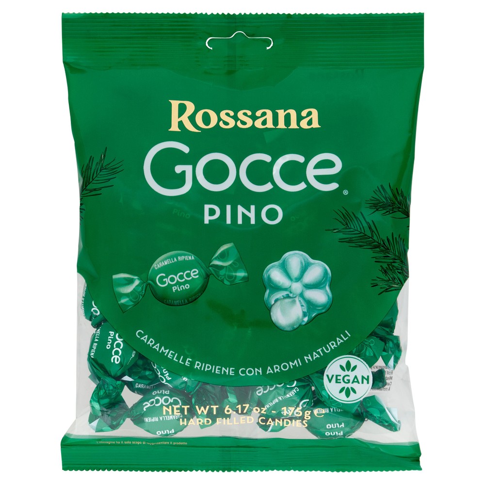 Caramelle Gocce Pino Ripiene E Balsamiche Rossana - Foto 1
