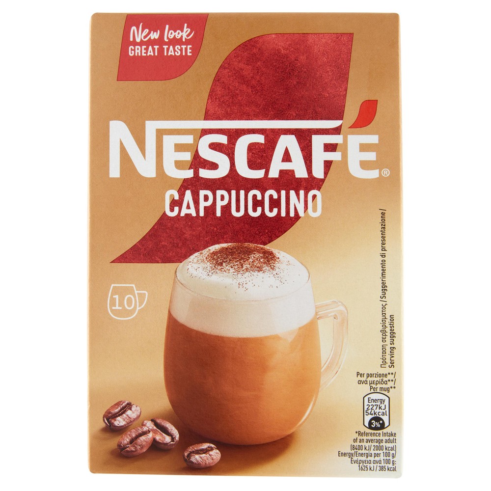 Cappuccino Solubile Cremoso 10x14g Bustine Nescafé - Foto 1