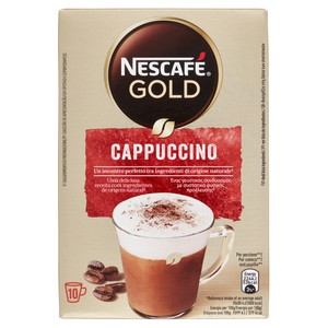 Cappuccino Nescafe' Gold, 10 Buste