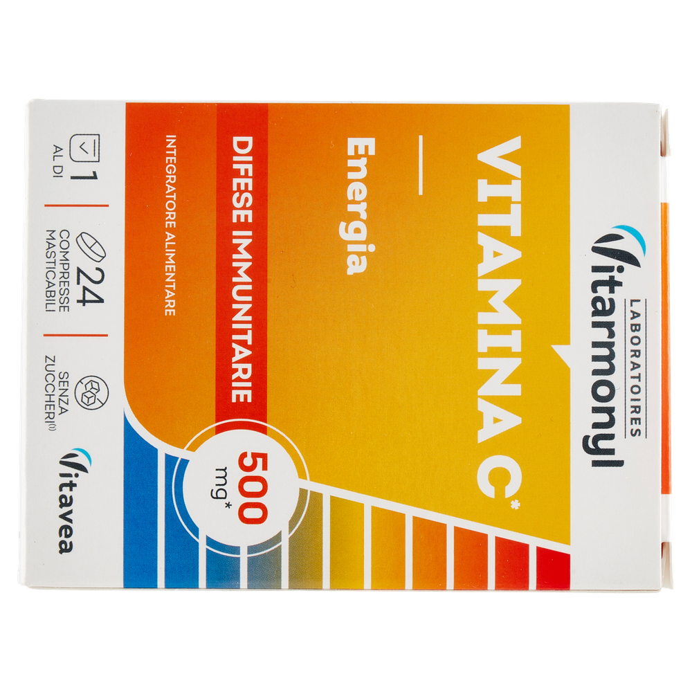 Vitamina C 500mg Vitarmonyl 24 Compresse Masticabili - Foto 3