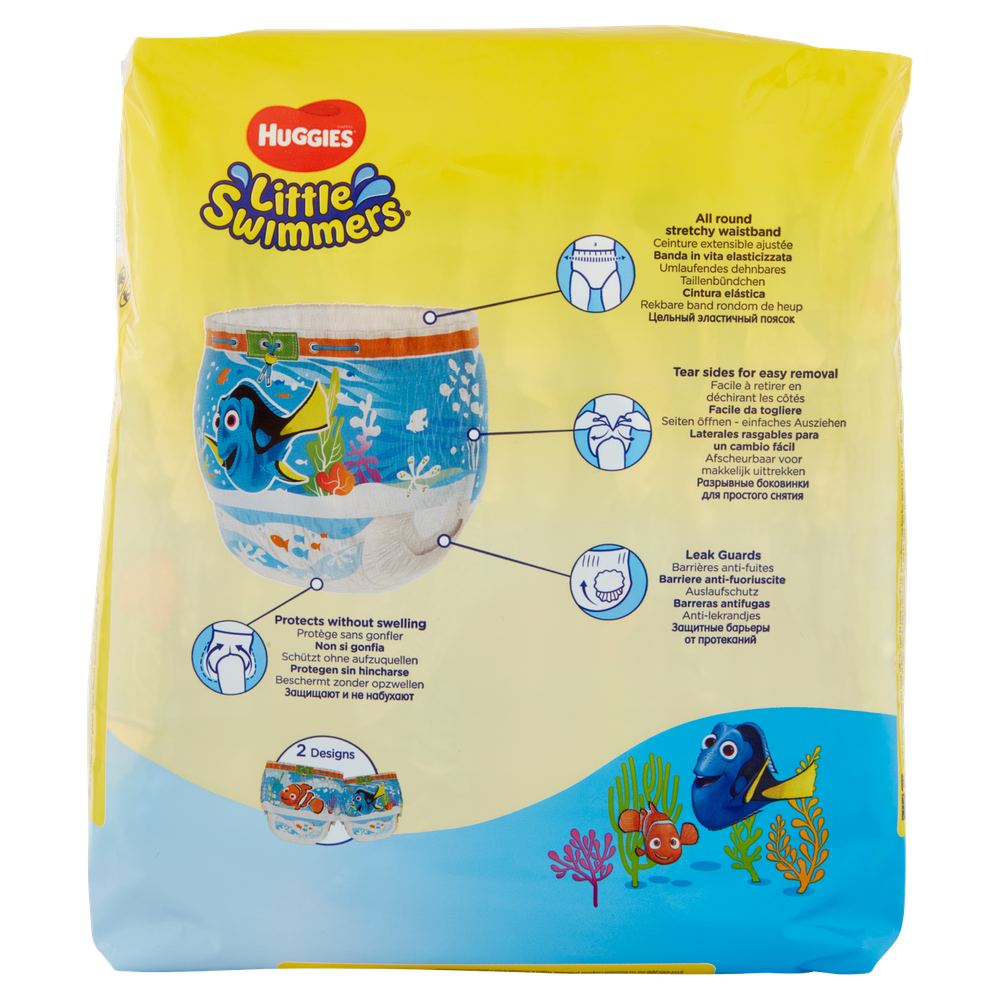 Pannolini Huggies Little Swimmers Taglia 5-6 - Foto 3