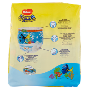 Pannolini Huggies Little Swimmers Taglia 5-6 - Foto 3