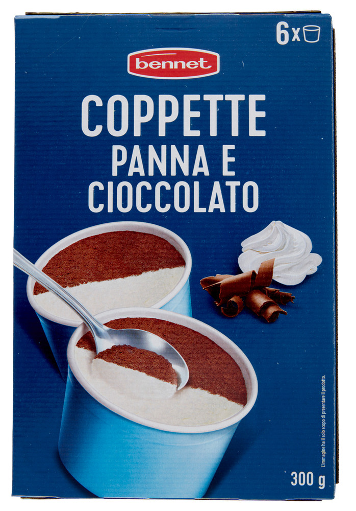 6 Coppe Panna Cioccolato Bennet - Foto 3