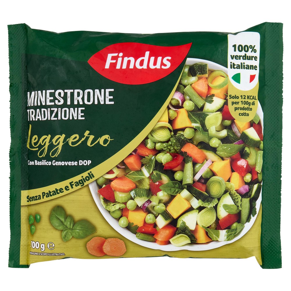 Minestrone Tradizione Leggero Verdure 100% Italiane Igp Dop Findus - Foto 1