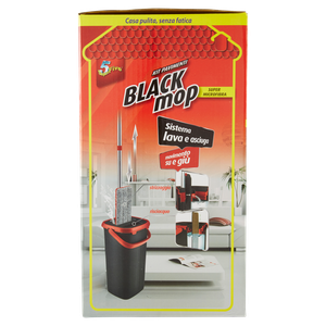 Sistema Lavapavimenti Black Mop Super 5