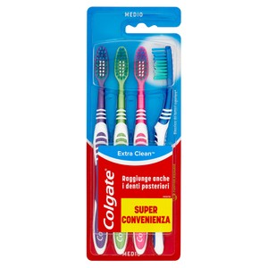 Spazzolino Colgate Extra Clean X4 - Foto 1