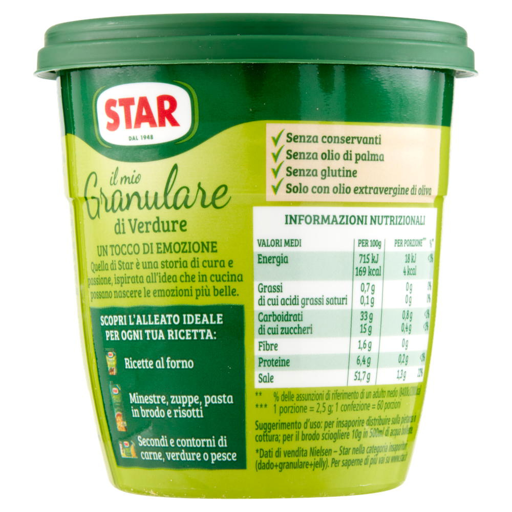 Il Mio Brodo Granulare Di Verdure 100% Naturale Star - Foto 3