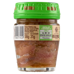 Filetti Di Alici In Olio Extra Vergine Di Oliva Bio Rizzoli - Foto 2