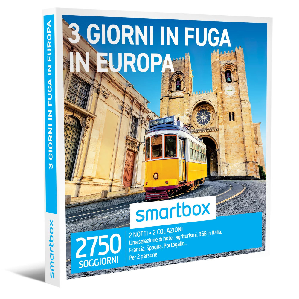 Cofanetto Smartbox 3 Giorni In Fuga In Europa - Foto 1