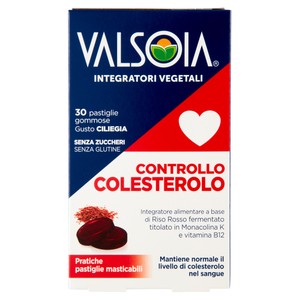 Controllo Colesterolo Valsoia 30 Pastiglie Gommose