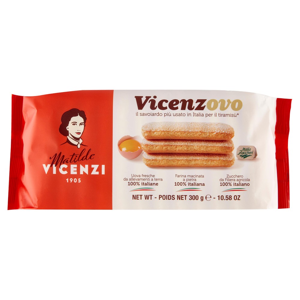 Biscotti Savoiardi Vincenzovo Farina Macinata A Pietra Matilde Vicenzi - Foto 1
