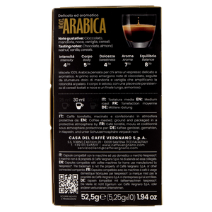 Capsule Compatibili Nespr. Oro 100% Arabica X10 Caffe' Vergano - Foto 3