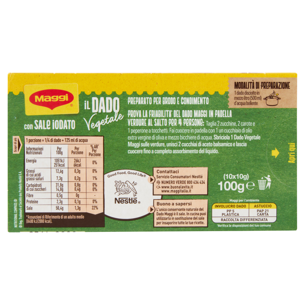Dado Vegetale Per Brodo Maggi - Foto 3
