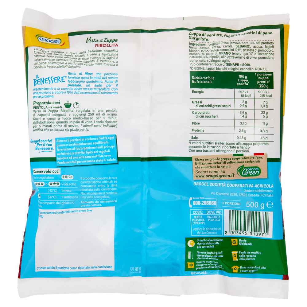 Virtù Di Zuppa Ribollita Orogel - Foto 3