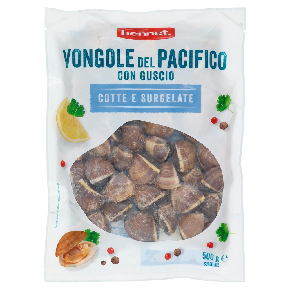 Vongole Del Pacifico Con Guscio Surgelate Bennet - Foto 1
