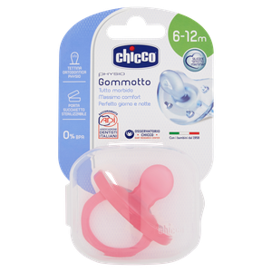 Gommotto Physioforma In Silicone Girl 6 Mesi + Chicco