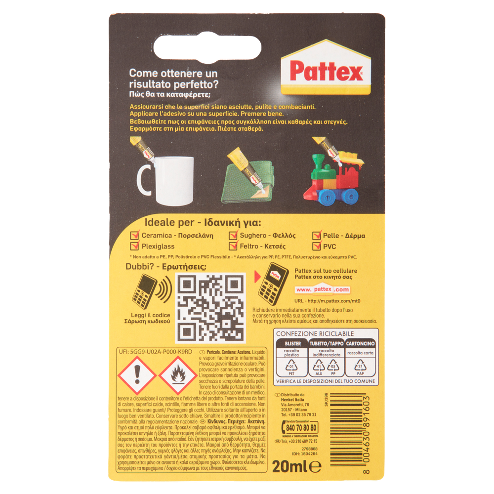 Attaccatutto Forte 20 Ml Pattex - Foto 3