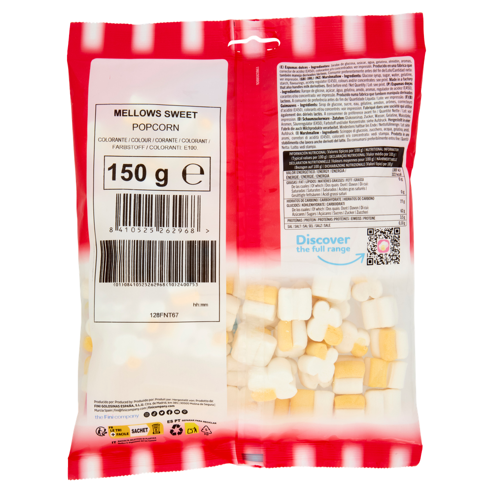 Marshmallow The Mellows Sweet Popcorn Fini - Foto 3