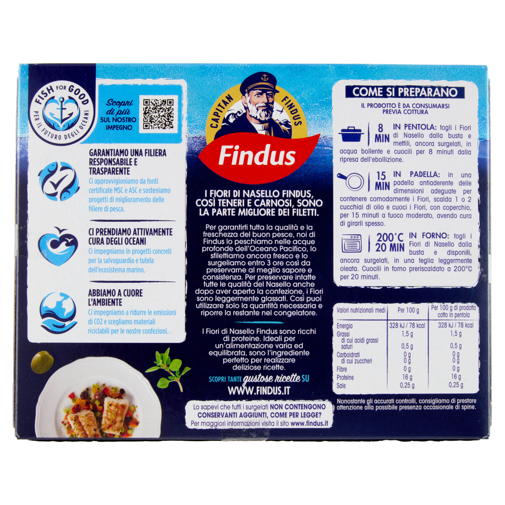 5 Fiori Di Nasello La Parte Migliore Dei Filetti Capitan Findus - Foto 3