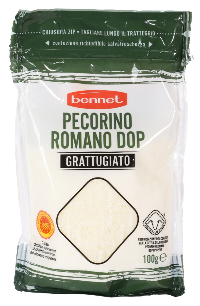 Pecorino Romano Dop Grattugiato Bennet - Foto 1