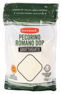 Pecorino Romano Dop Grattugiato Bennet - Foto 1