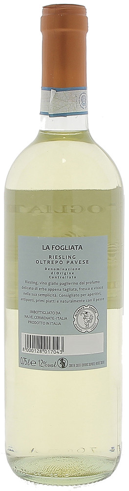 Riesling Oltrepo' Pavese La Fogliata - Foto 2