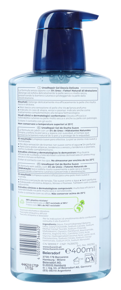 Eucerin Urea 5% Gel Doccia Delicato - Foto 3