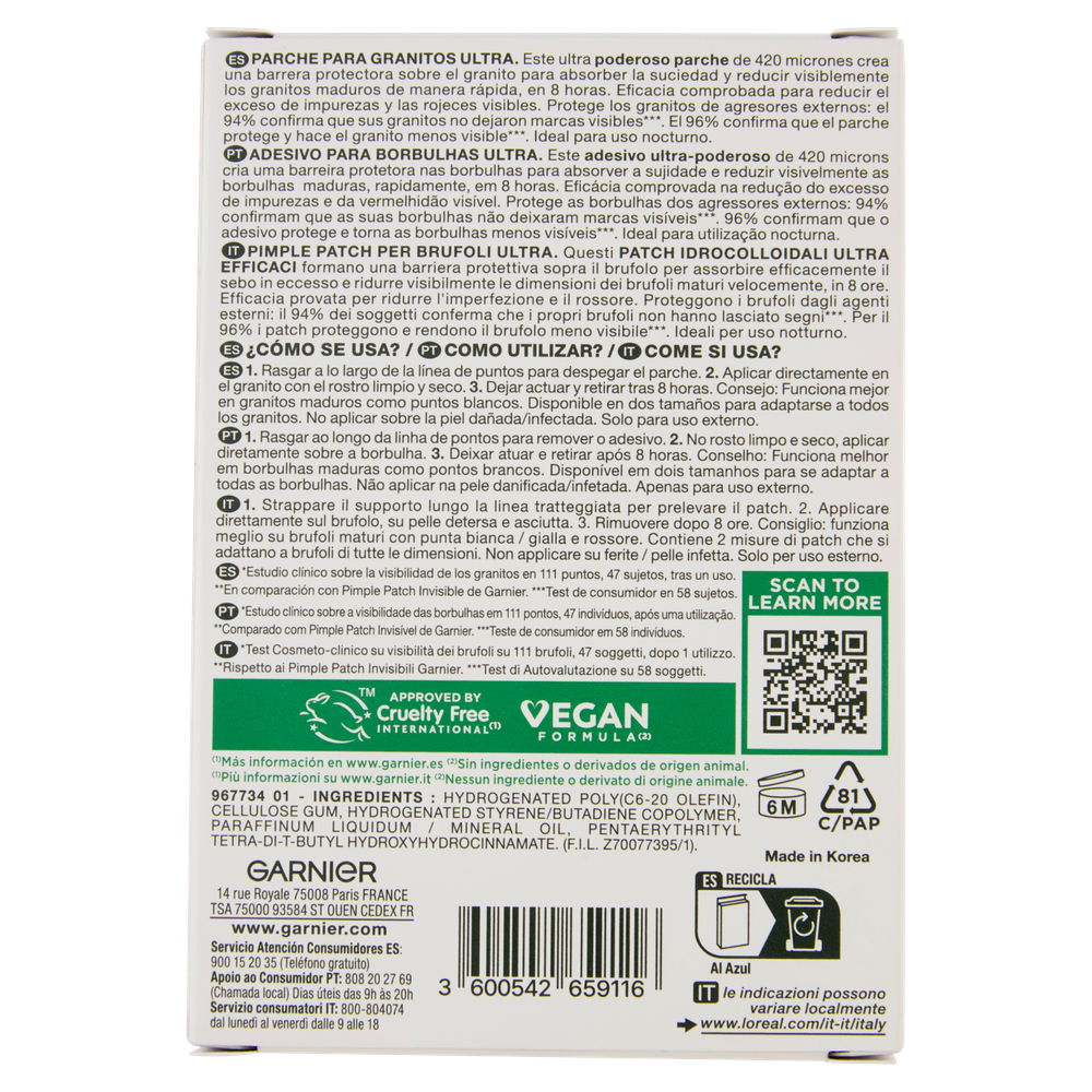 Patch Brufoli Notturno Pure Active Garnier - Foto 3