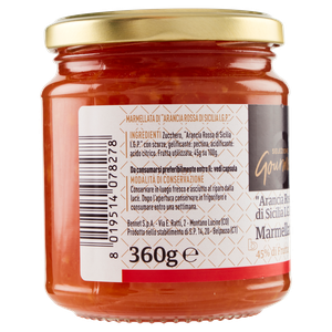 Marmellata All'arancia Rossa Di Sicilia Igp Selezione Gourmet Bennet - Foto 2