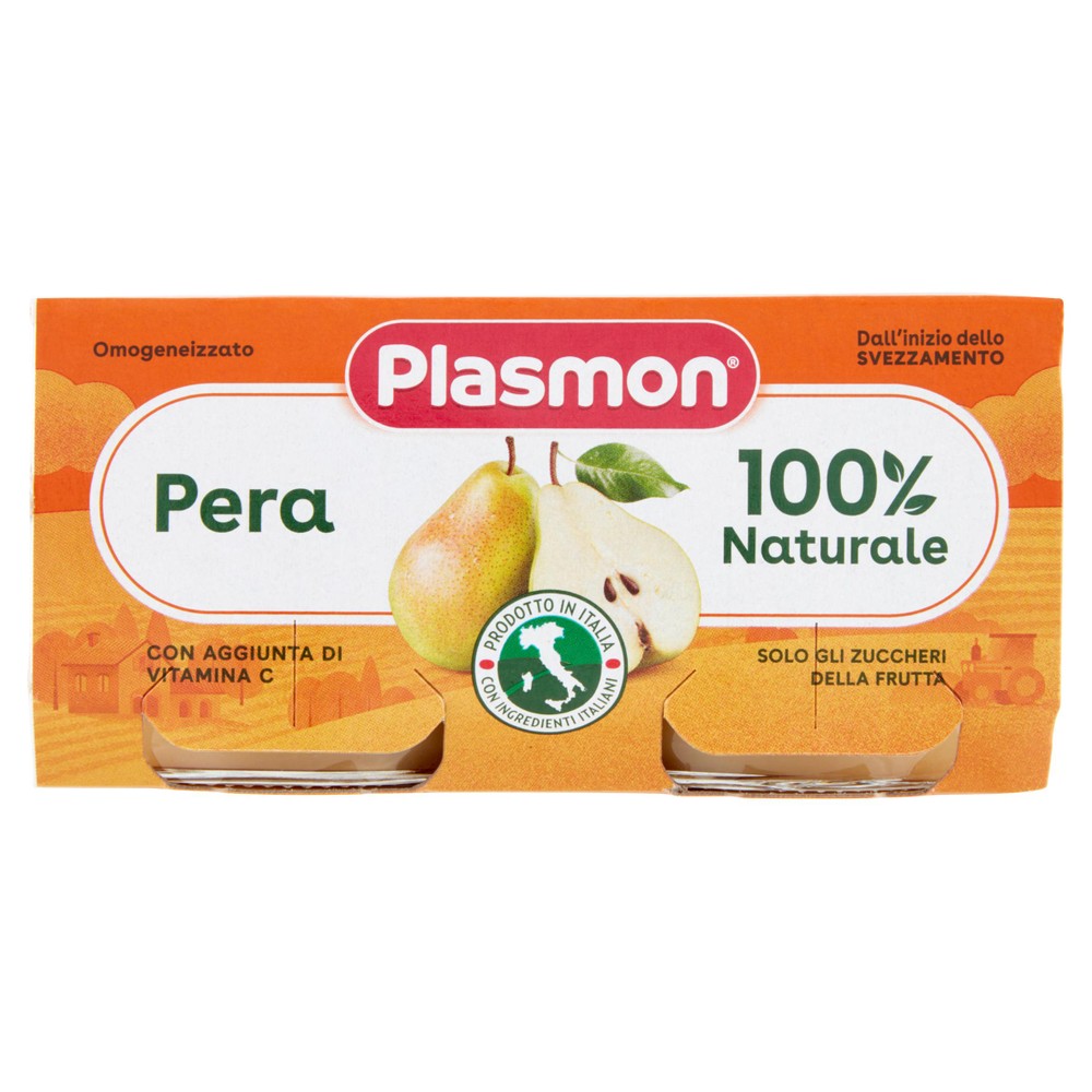 Omogeneizzato Alla Pera Plasmon, Conf. Da 2 - Foto 1