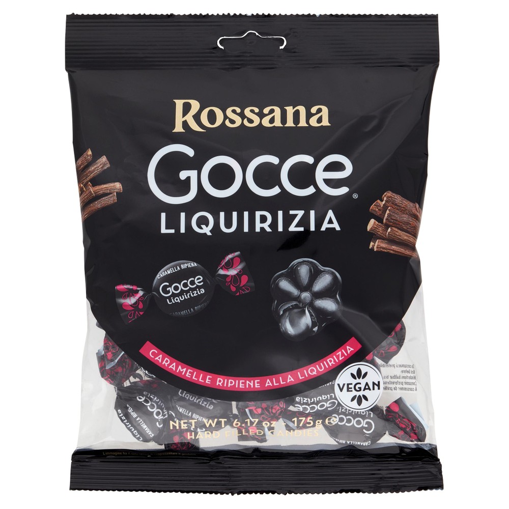 Caramelle Gocce Liquirizia Ripiene Rossana - Foto 1