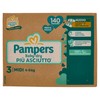 140 Pannolini Baby Dry Pentapack Midi Pampers