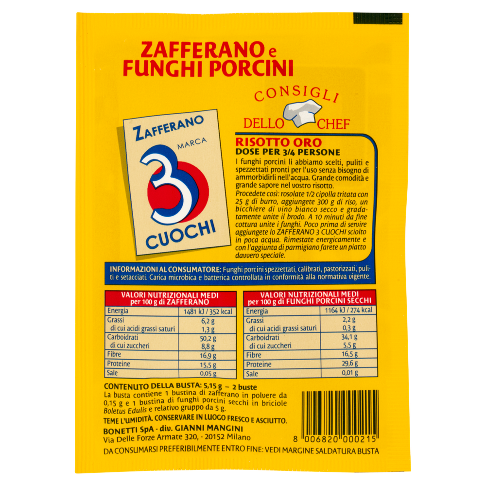 Zafferano E Funghi Porcini 3 Cuochi - Foto 3