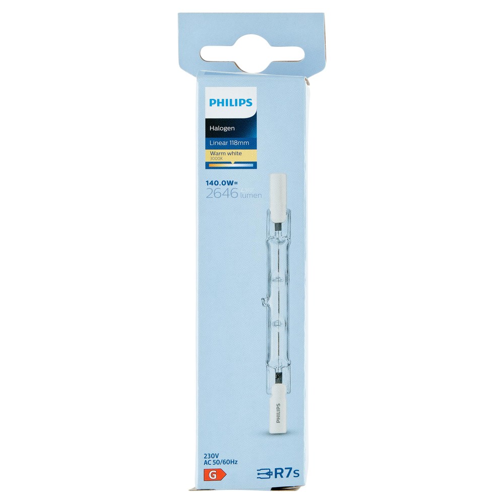 Lampadina Alogena Lineare Attacco R7s 120w Luce Calda Dimmerabile - Foto 1