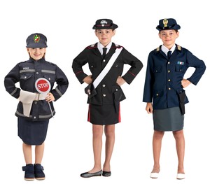 Costumi Forze Dell'ordine Bambina - Foto 1