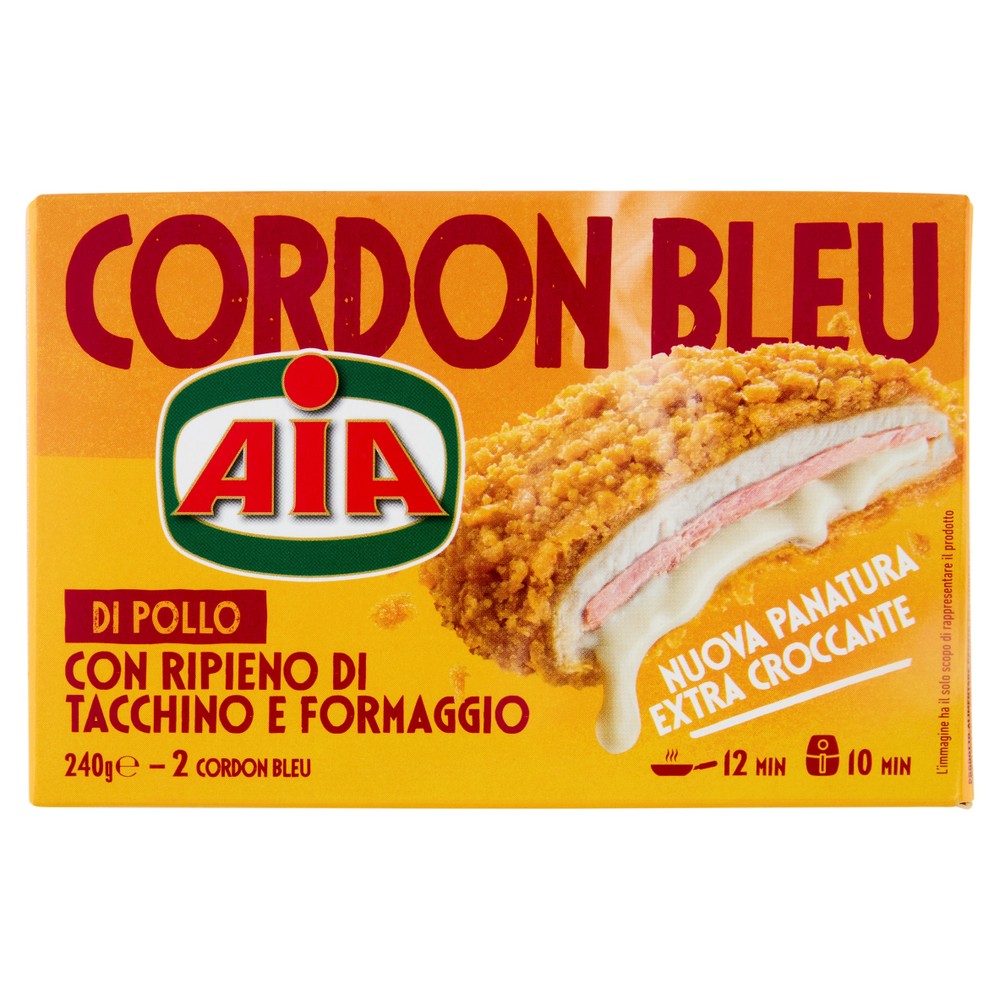 Cordon Bleu 2x120g Surgelato Aia - Foto 1