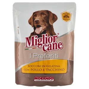 Alimento Umido Per Cani I Preferiti Con Pollo E Tacchino