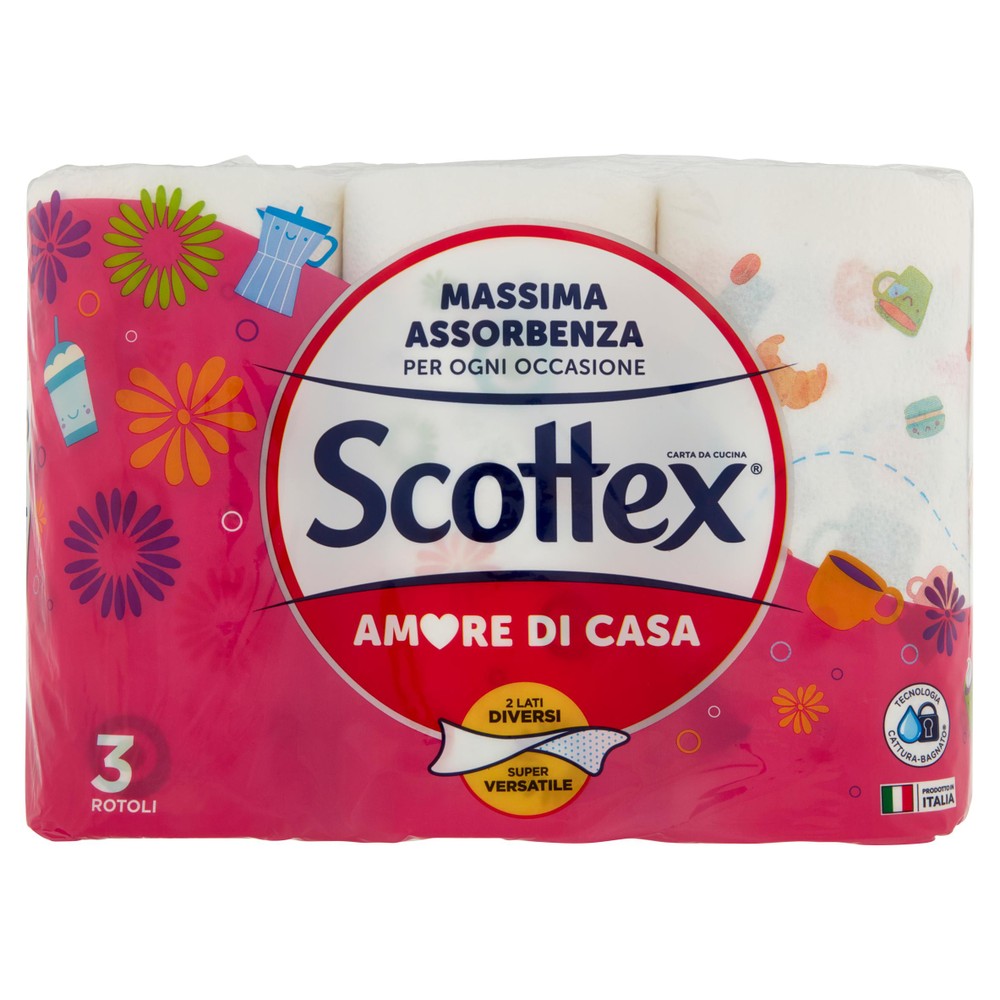 Carta Casa Amore Di Casa Scottex Conf.Da 3 - Foto 1