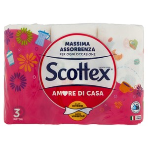 Carta Casa Amore Di Casa Scottex Conf.Da 3 - Foto 1