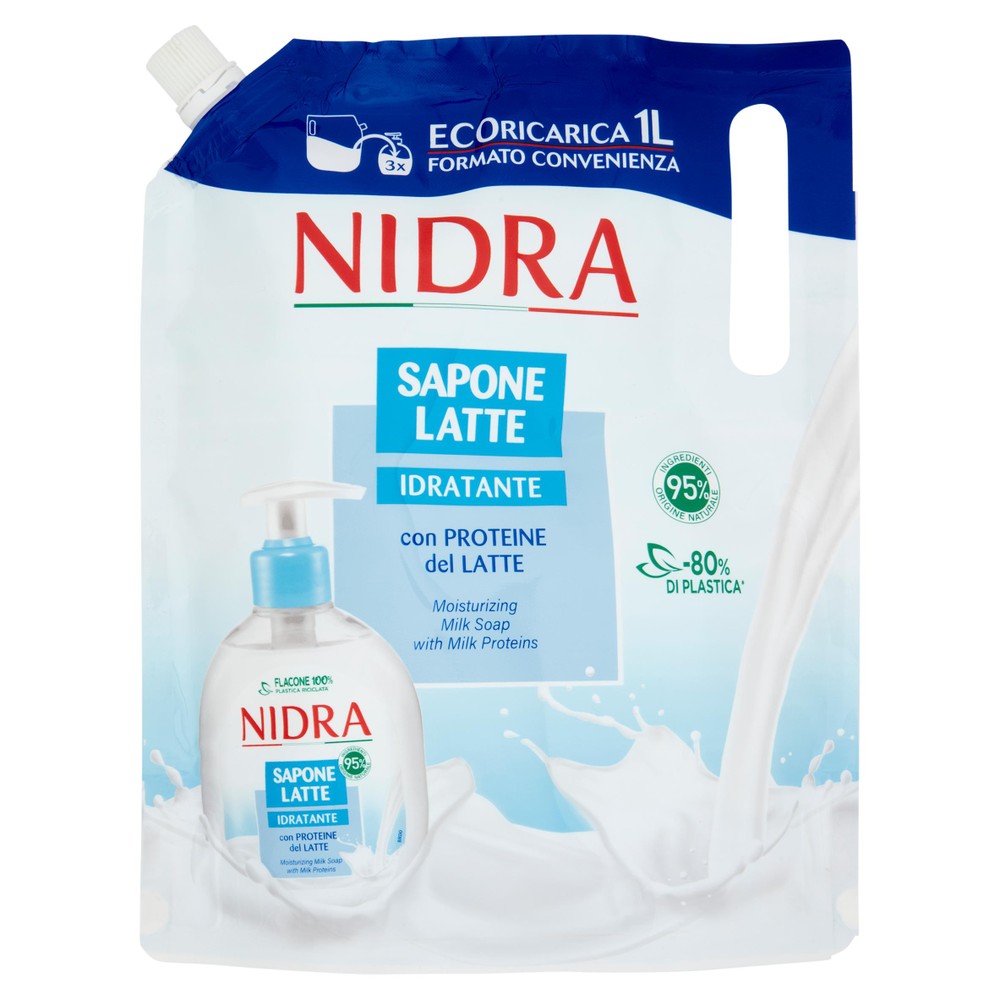 Ecoricarica Saponelatte Idratante Nidra - Foto 1