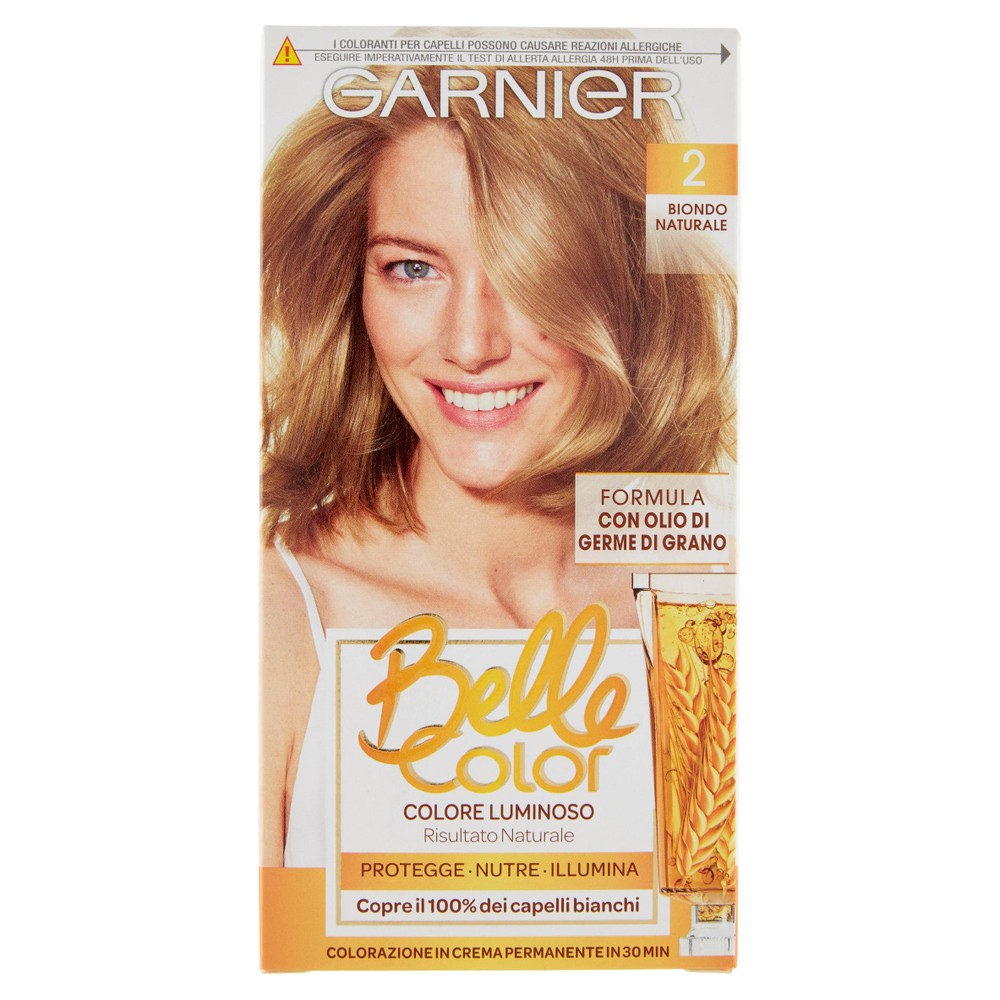 Colorazione Per Capelli 2 Biondo Naturale Belle Color Garnier - Foto 1