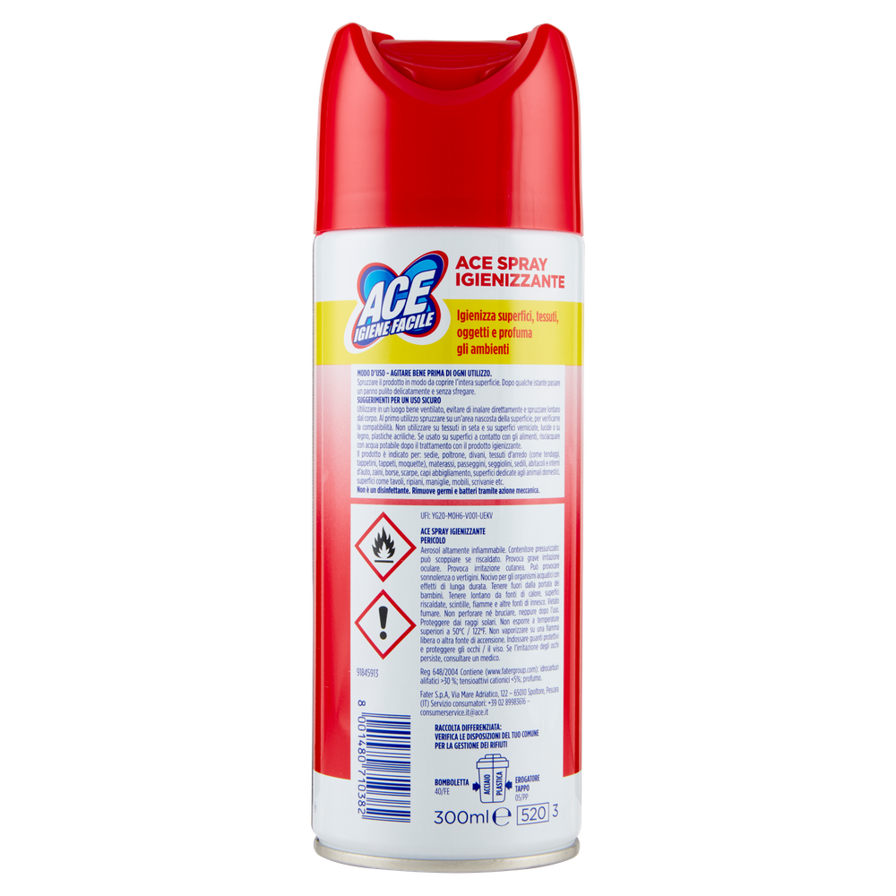 Igienizzante Spray Per Superfici Ace