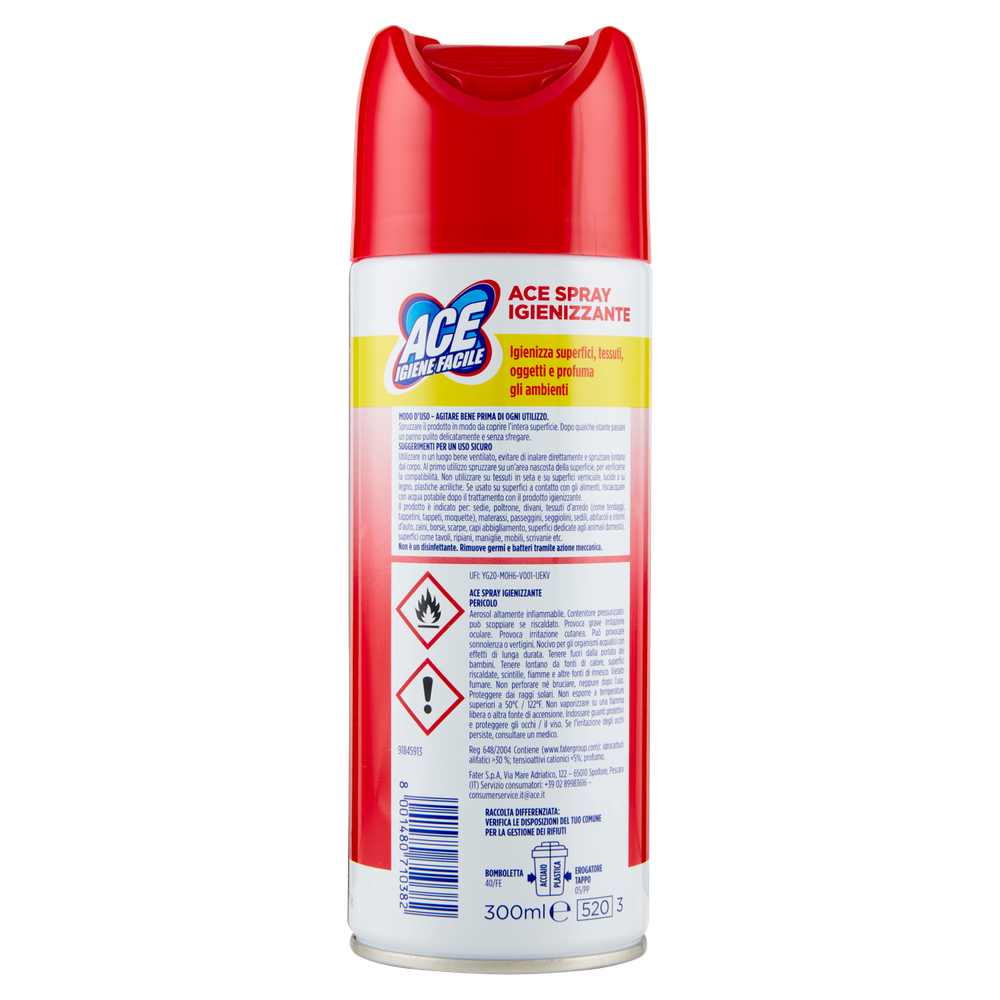 Igienizzante Spray Per Superfici Ace - Foto 3
