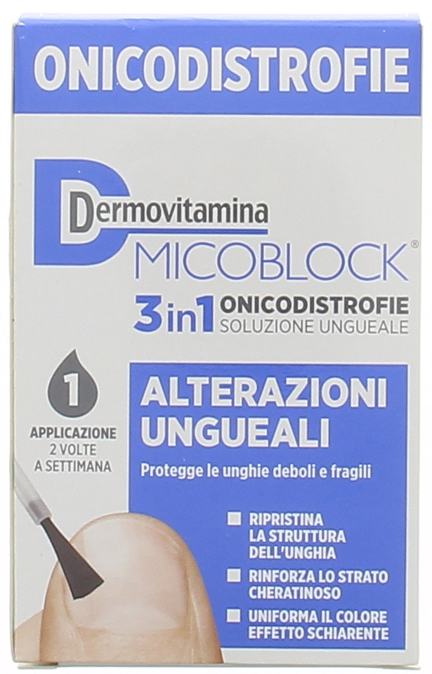 Micoblock E Onico Distrofie Unghie Dermovitamina