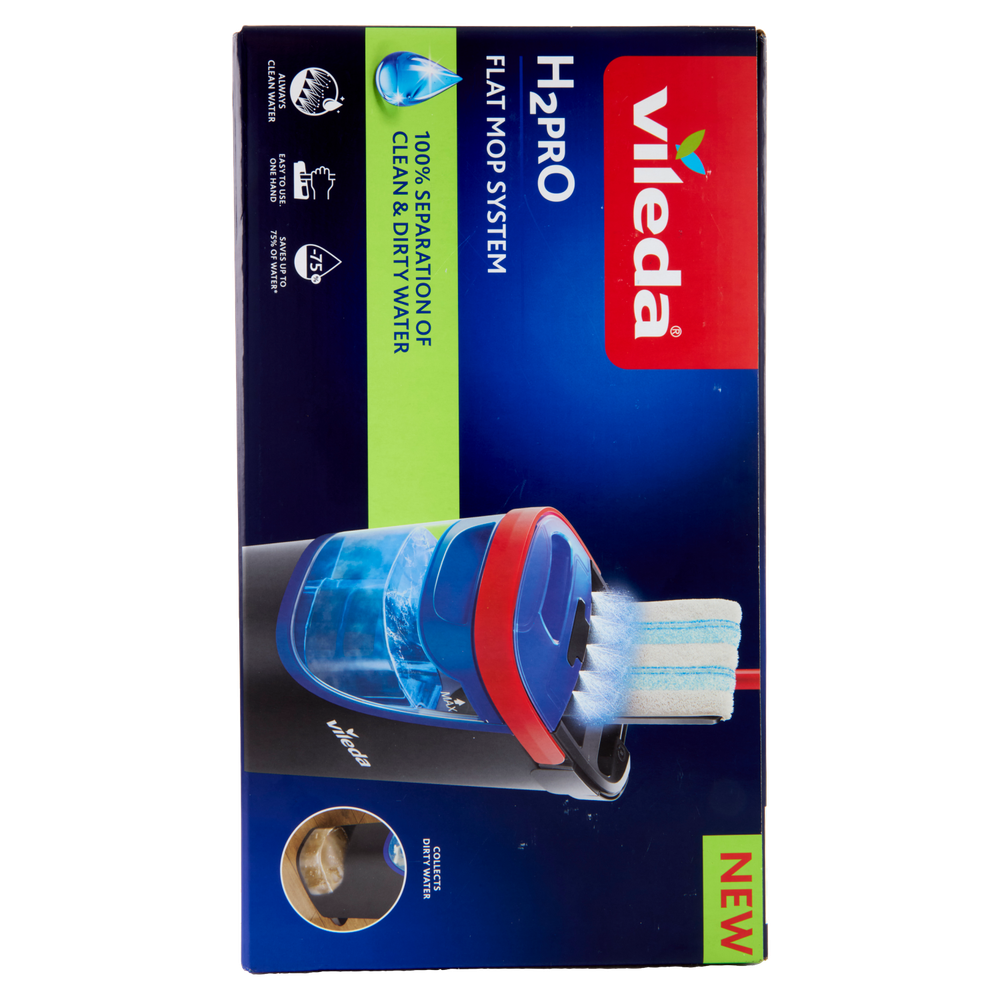 Sistema Di Pulizia Pavimenti H2pro Flatmop Vileda - Foto 3